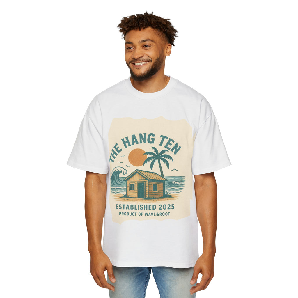 Tropical Vintage Tee, Relaxed Summer Shirt, Surfing Gift, Casual Beachwear, Unisex Oversized Top, Vacation Essential