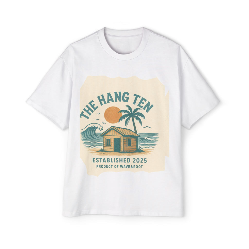 Tropical Vintage Tee, Relaxed Summer Shirt, Surfing Gift, Casual Beachwear, Unisex Oversized Top, Vacation Essential