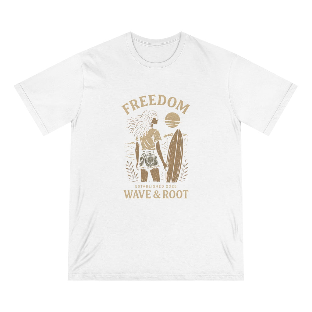 Wave & Root „Freedom Vintage Tee“ – für Frauen, die den Ozean im Herzen tragen