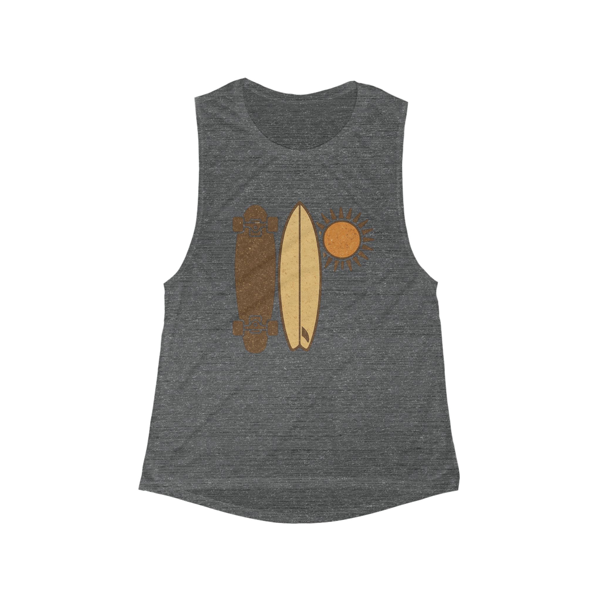 Leichtes Damen Tanktop mit relaxed Fit – perfekt für Sommer, Yoga & Strand. Lässiger Style trifft auf maximalen Komfort
